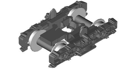 Kato Parts 14381-1D Truck Set (Bogie) FS056 For Tobu Series 8000 (N scale) ASSY
