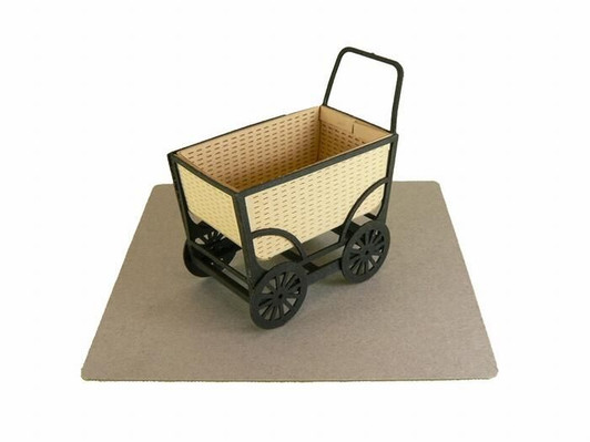 Sankei MP01-05 Baby Carriage 1/18 Scale Paper Kits