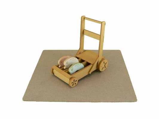 Sankei MP01-19 Trolley 1/12 Scale Paper Kits