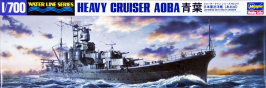 Hasegawa Waterline 1/700 Japanese Navy Heavy Cruiser Aoba Plastic Model
