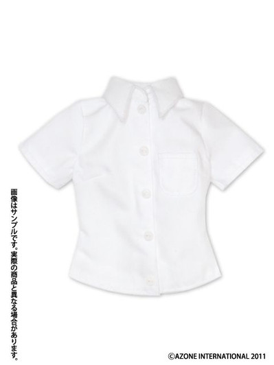 Azone FAR066-WHT Short Sleeve Dress Shirt (White)