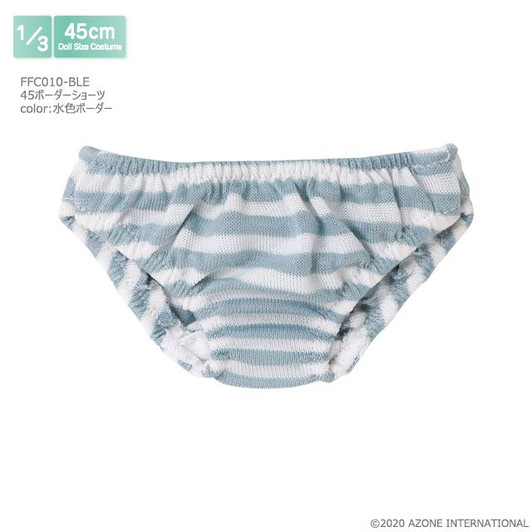 Azone FFC010-BLE 1/3 Striped Panties (Light Blue)