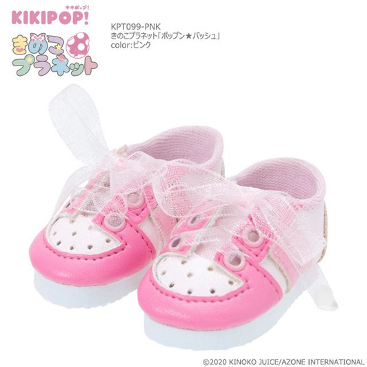 Azone KPT099-PNK Kinoko Planet Pop'n Basketball Shoes (Pink)