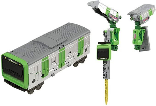Takara Tomy Pla-Rail Shinkansen Transformation Robot Zailiner E235 Yamanote