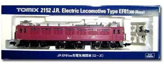 Tomix 2152 JR Electric Locomotive Type EF81-300 Rose (N scale)