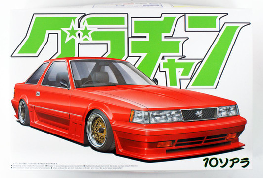 Aoshima Grachan 1/24 Soarer 2000VR TURBO (Toyota) Plastic Model