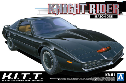 Aoshima Knight Rider 1/24 -  K.I.T.T. Knight Industries 2000 Season I Plastic Model