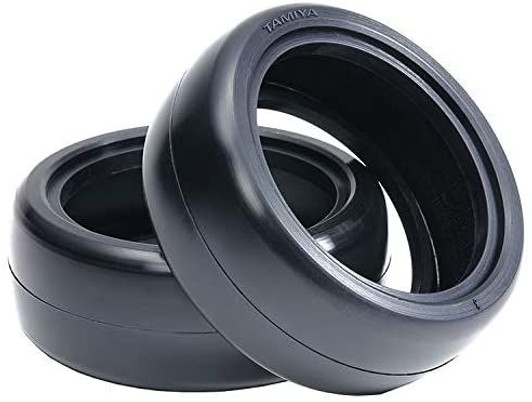 Tamiya 22001 (OP2001) 24mm Reinforced Racing Tires (Hard/2 pcs) for 1/10 RC Touring Car