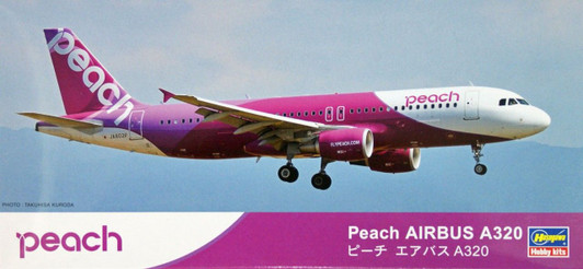 Hasegawa 10804 Peach AIRBUS A320 MARIKO JET (Limited Edition) 1