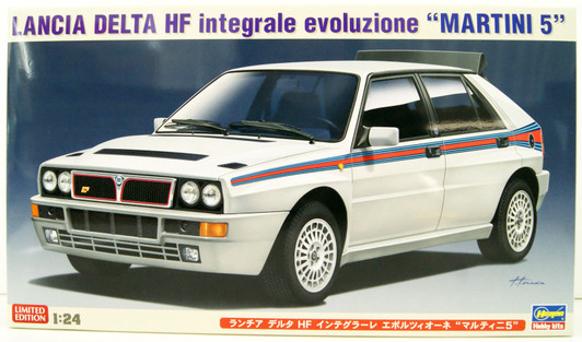 Hasegawa 1/24 Lancia Delta HF Integrale Evoluzione 'Martini 5' Plastic Model