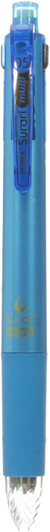 Zebra Surari Multi Emulsion Ink Multifunction Pen 0.5mm Light Blue