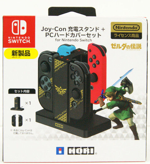 Hori Pokemon Joy-Con Charging Stand PC Hard Cover Set Nintendo Switch JAPAN  NEW