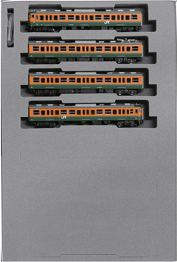 Kato 10-1482 Series 115-1000 Shonan Color (JR Type) 4 Cars Add-on Set (N scale)