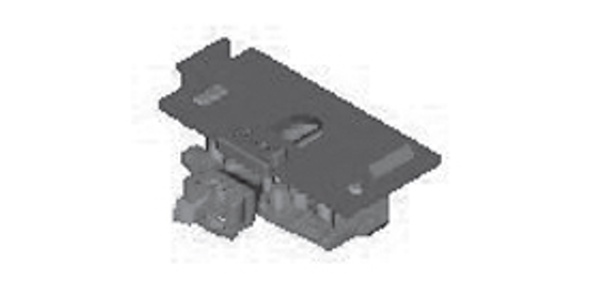 Kato Parts 741531C3 Coupler Set Cyan Gray #2 for Trailer (N scale) ASSY