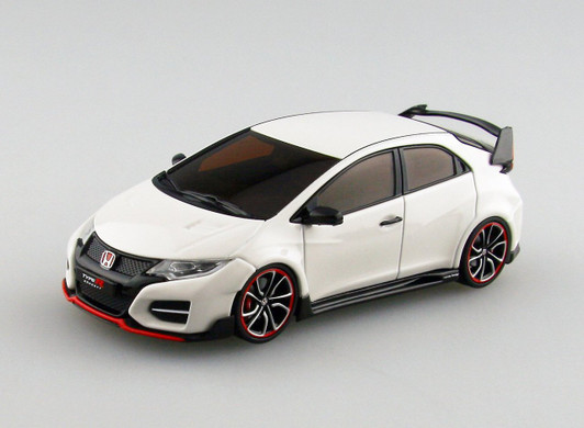 Ebbro Honda CIVIC TYPE R 2015 White | PlazaJapan