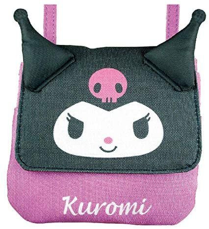 Sanrio Die Cut Multi Pocket Purse Kuromi