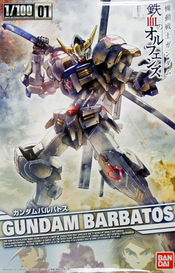 Bandai Iron-Blooded Orphans 018865 Gundam BARBATOS 1/100 Scale Kit