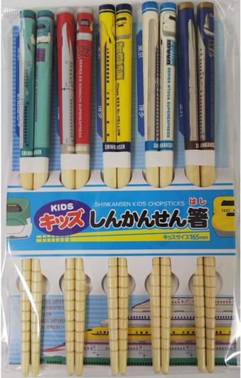 Train Chopsticks For Kids 5 Shinkansen Chopsticks Set