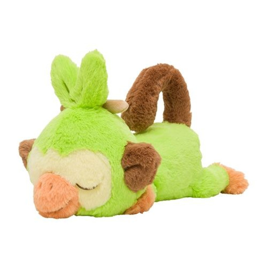 Pokemon Center Original Plush Doll Sleeping Grookey (Sleeping Pokemons)
