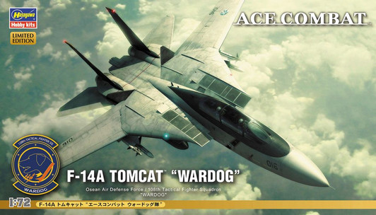 Hasegawa 1/72 F-14A Tomcat "Ace Combat Wardog" Plastic Model