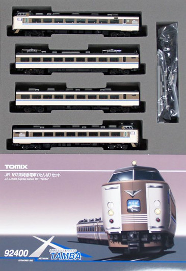 Tomix 92400 JR Series 183 Limited Express Train 'Tamba' 4 Cars Set (N scale)