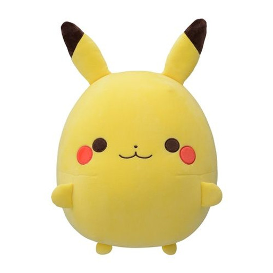 Pokemon Center Original Beanbag Plush Doll Mugyutto Pikachu