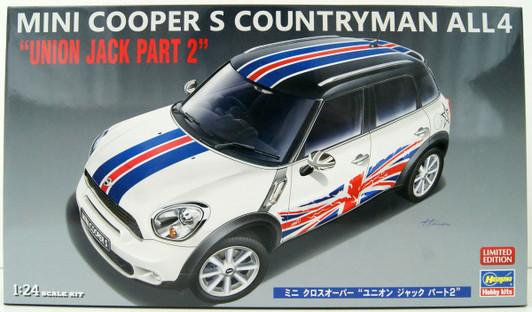 Hasegawa 1/24 Mini Crossover Union Jack Part 2 Plastic Model
