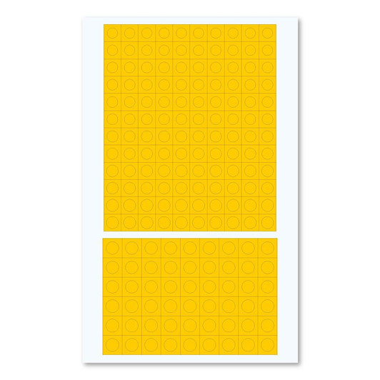 HiQparts Circle Masking Sticker L for Plastic Models 4.80-6.0mm (1pc)