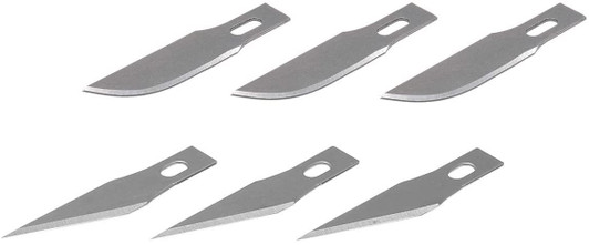Wave HG Multiple Knife Holder Dedicated Spare Blade Set (Straight Blade x3 Sheets Curved Blade x3 Pieces)