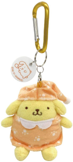Carabiner Mascot Pom Pom Purin Pajamas