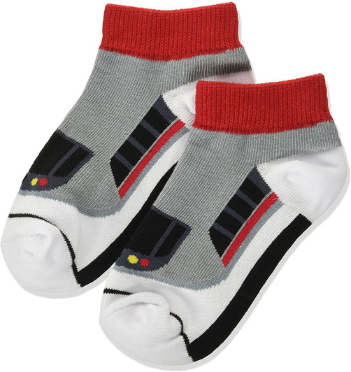 Railway Socks for Kids (Tetsushita) Seibu Railway New Red Arrow (Size 16-20cm)