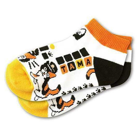 Railway Socks for Kids (Tetsushita) Tama Train (Size 16-20cm)