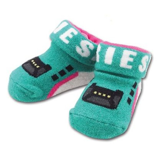 Railway Socks for Baby (Tetsushita) Series E5 Shinkansen Hayabusa (Size 9-11cm)