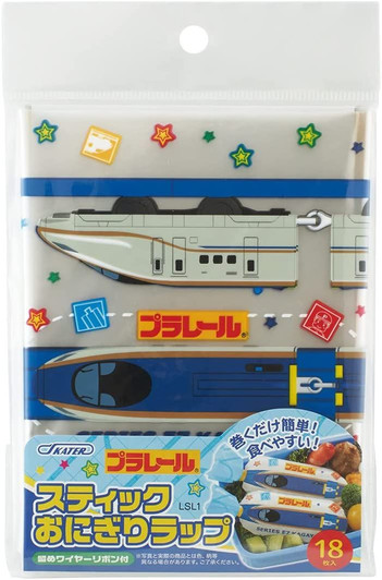 Plarail Shinkansen Stick Rice Ball Wrap (18 pcs)