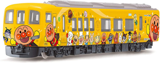 Anpanman Train Dosan Line Yellow