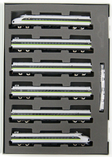 Tomix 98647 JR Series 0-7000 Sanyo Shinkansen 'Fresh Green' 6 Cars Set (N scale)