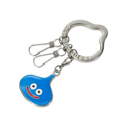 Square Enix Dragon Quest Smile Slime Metal Key Ring Slime