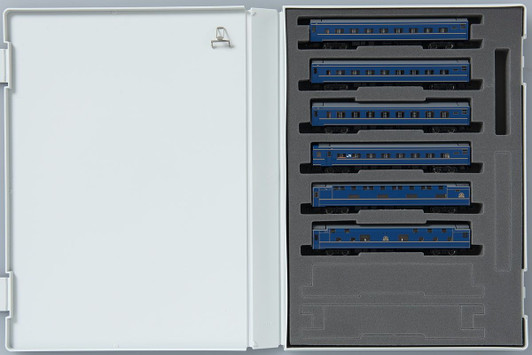 Tomix 98677 JR Series 24 Type 25 Limited Express Sleeper Passenger Car (Hokutosei No. 1 and 2) 6 Cars Add-on Set (N scale)