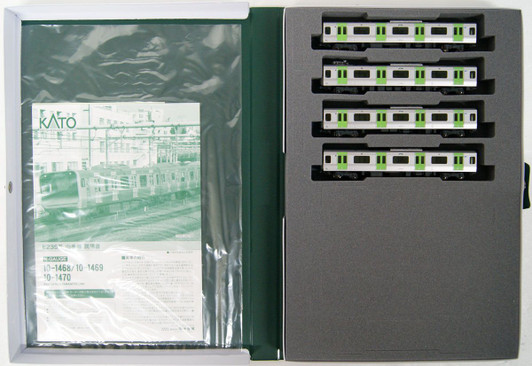 Kato 10-1469 Series E235 Yamanote Line 4 Cars Add-on Set A (N scale)