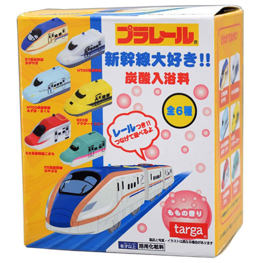 Plarail Shinkansen Carbonated Bath Ball (1 pc)