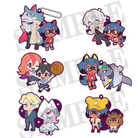 Megahouse Rubber Mascot Buddy Colle BNA Brand New Animal 6Pack Box