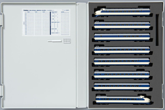 Tomix 98731 JNR Series 0 Tokaido/ Sanyo Shinkansen 'Large Window Early Type/ Kodama' 8 Cars Set (N scale)