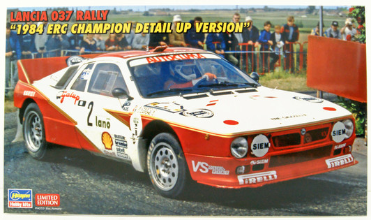 Hasegawa 1/24 Lancia 037 Rally '1984 ERC Champion Detail Up Version' Plastic Model