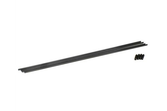 Kyosho 1708B Color Antenna (Black/4pcs)