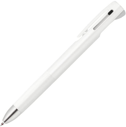 Zebra bLen 2+S Multifunction Pen (2 Color pens 0.7mm & Mechanical pencil 0.5mm) White