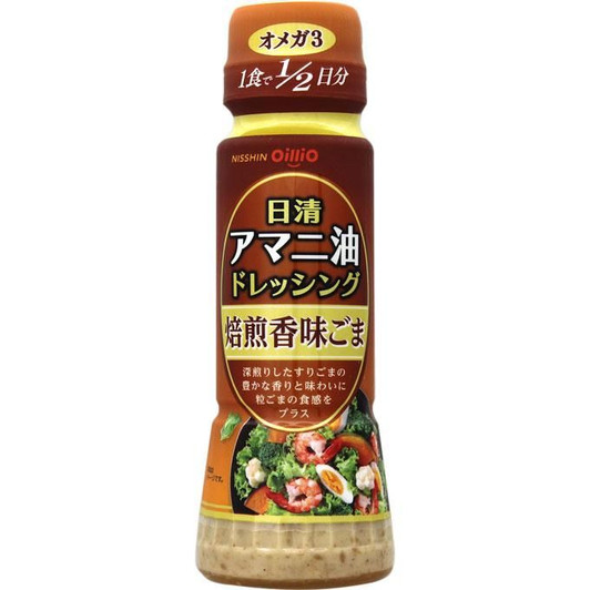 Nisshin Amani Oil Dressing Roasted Sesame 160Ml