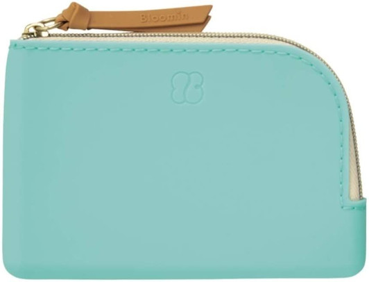 LIHIT LAB. Bloomin Flat Pouch Card Size (Mint green)