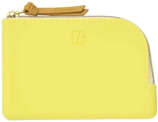 LIHIT LAB. Bloomin Flat Pouch Card Size (Lemon yellow)