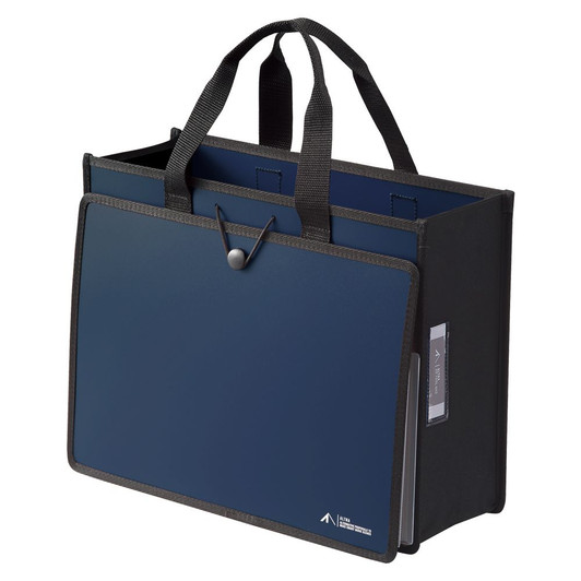 LIHIT LAB. ALTNA Folding Tool Bag P.P. A4 (Navy) LIHIT LAB. ALTNA Folding Tool Bag P.P. A4 (Navy)