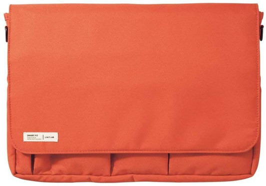 LIHIT LAB. SMART FIT Carrying Pouch Size A4 (Orange)